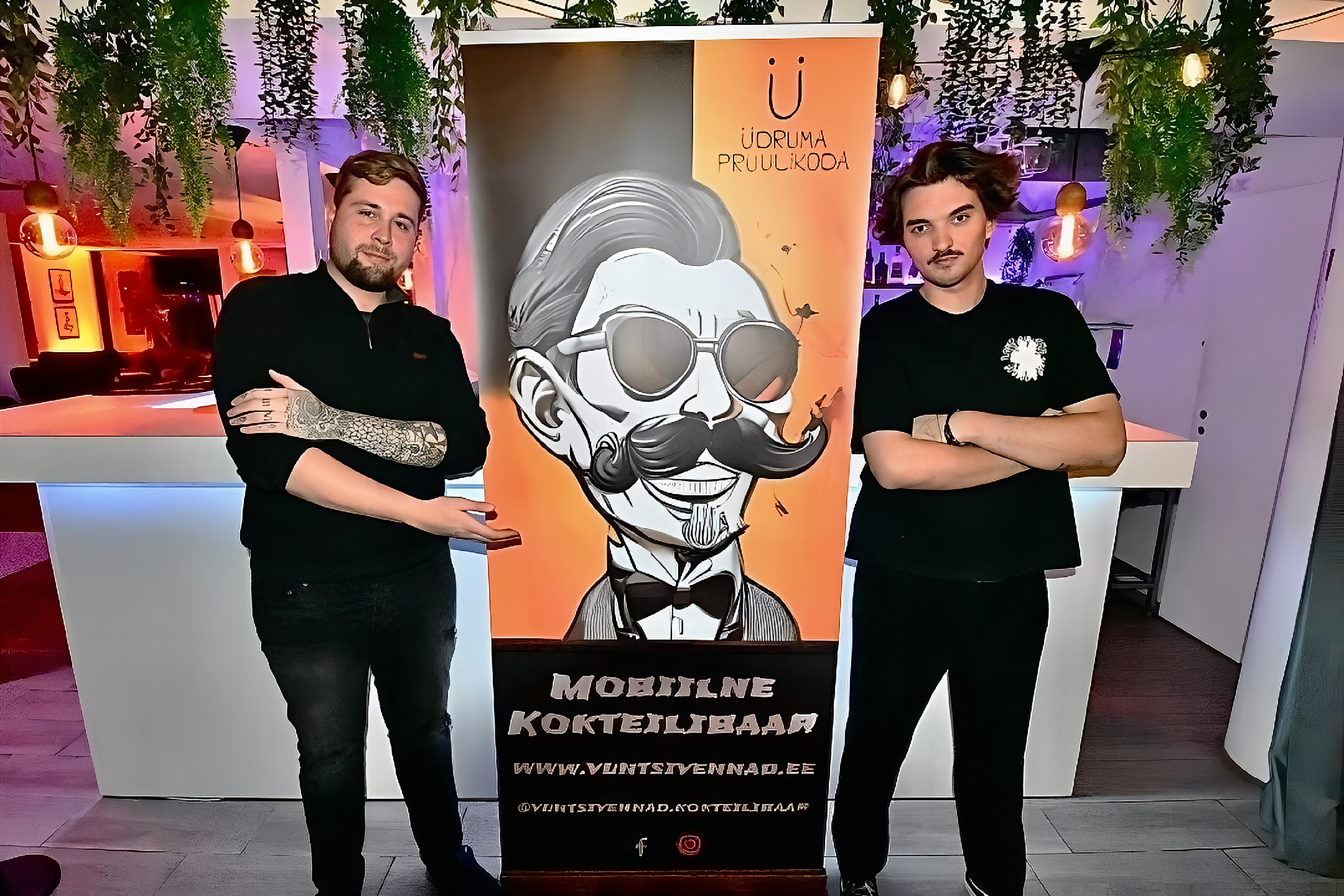 vuntsivennad mobiilne kokteilibaar